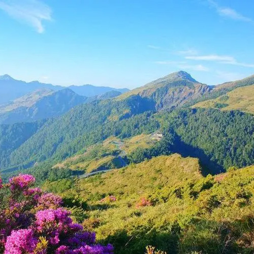 台湾旅游景点-合欢山