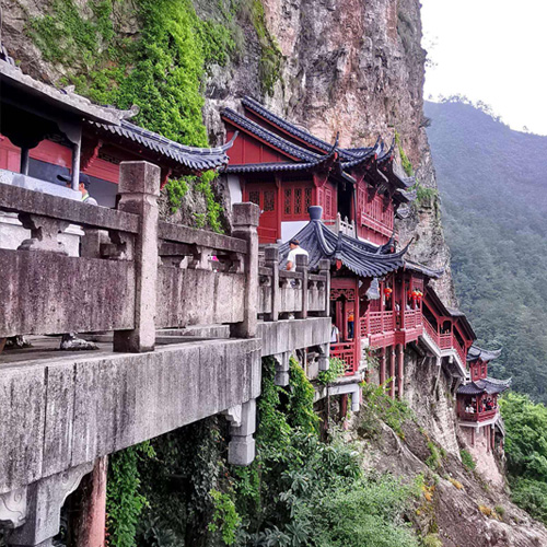 浙江旅游景点-大慈岩