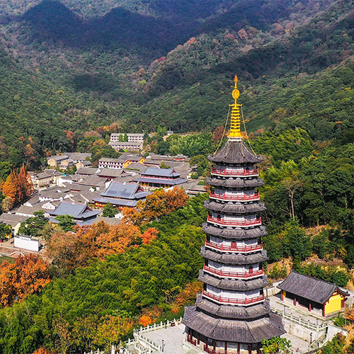 浙江旅游景点-天童寺