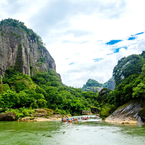 福建旅游景点-九曲溪