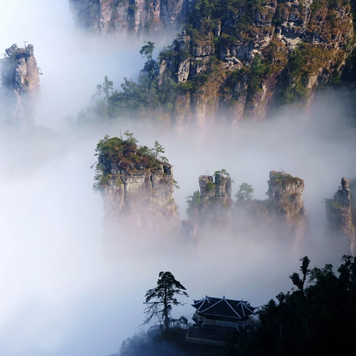 莲花山景区