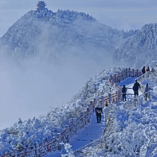 四川旅游景点-西岭雪山