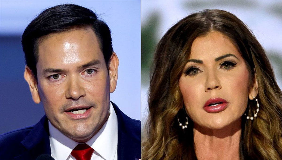 Trump lining up Marco Rubio and Kristi Noem for top jobs, US media say